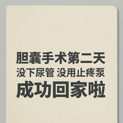 胆囊术前术后分享群 群聊头像