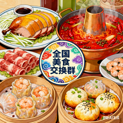 全国美食互换群 群聊头像