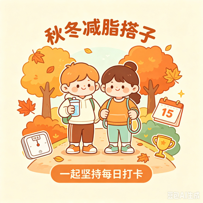 秋冬减脂搭子｜一起坚持打卡【减肥打卡】 群聊头像