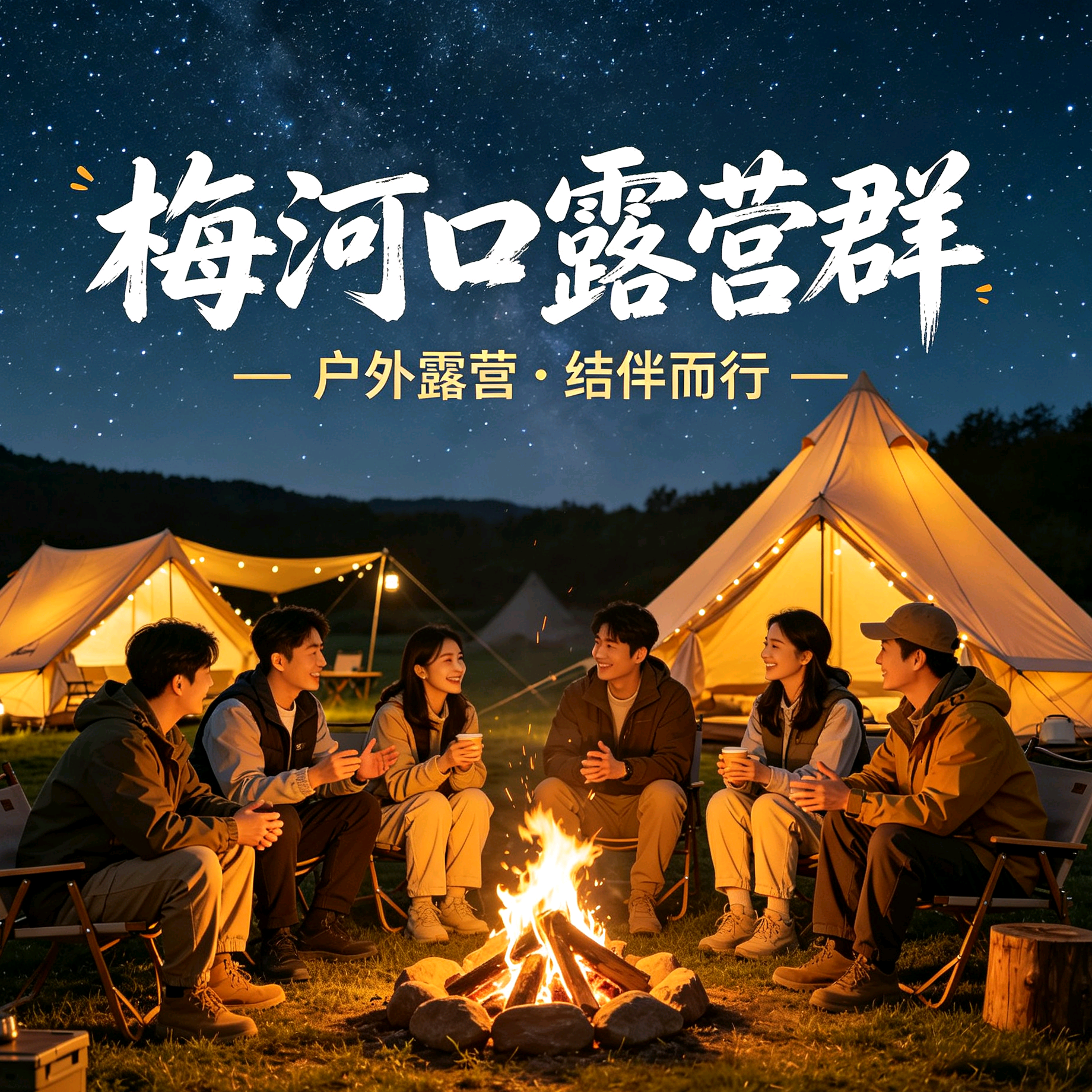 梅河口露营群 群聊头像