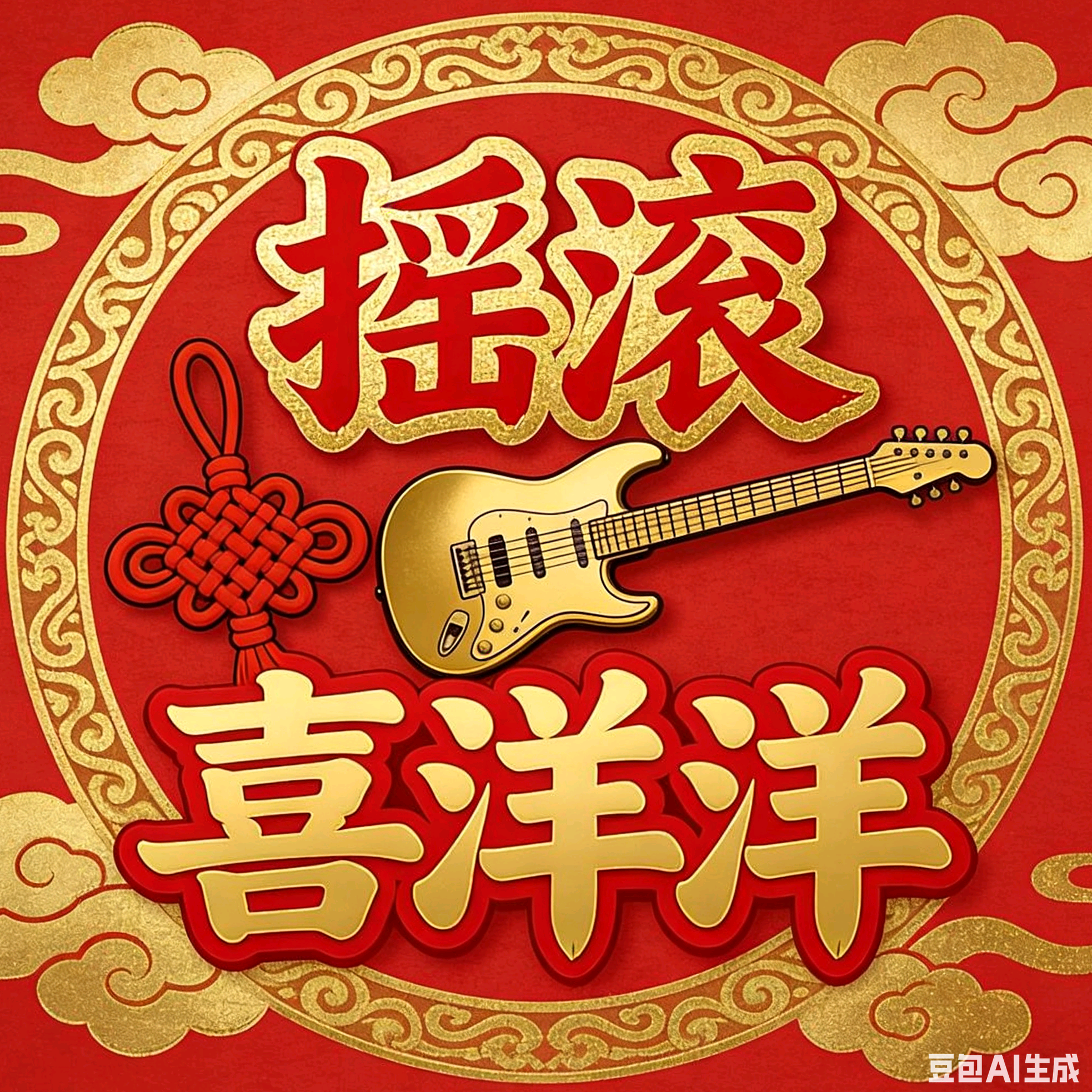 摇滚喜洋洋 群聊头像