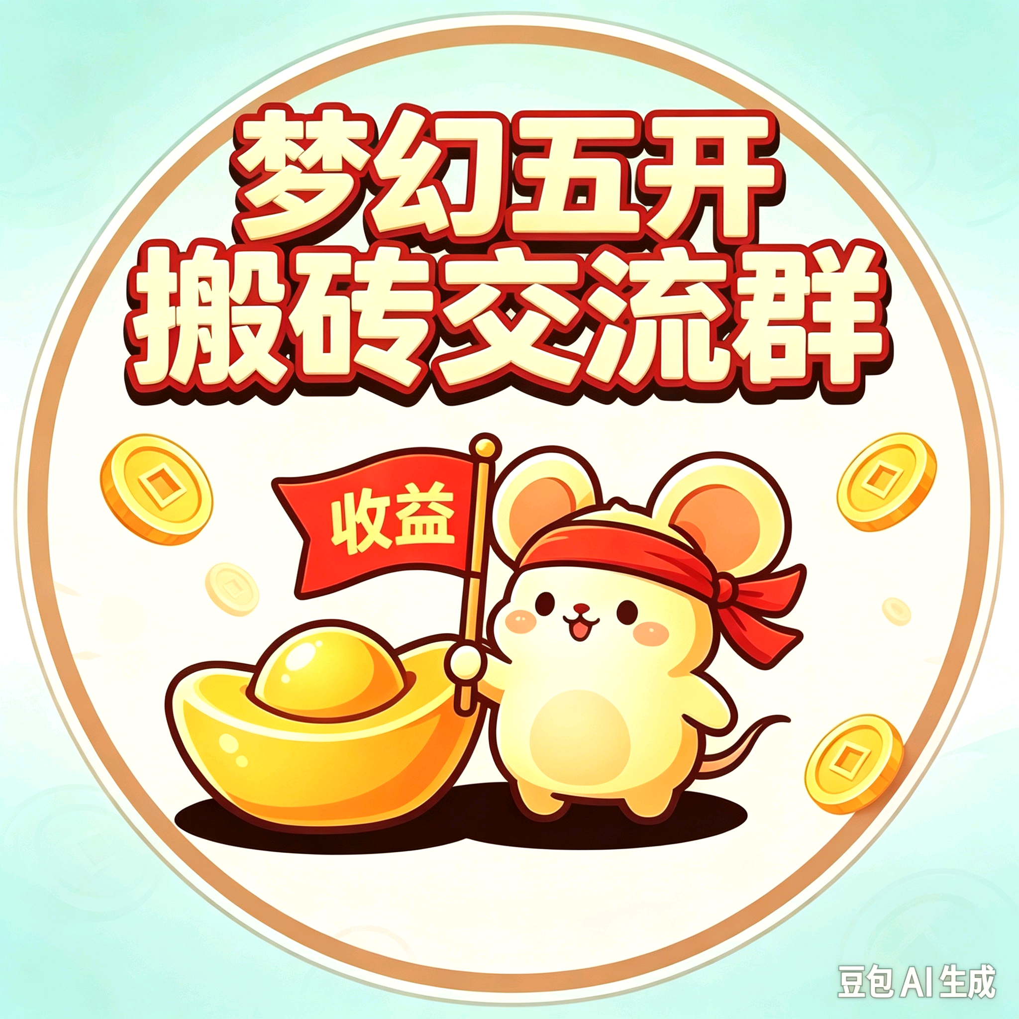 梦幻西游五开交流群 群聊头像