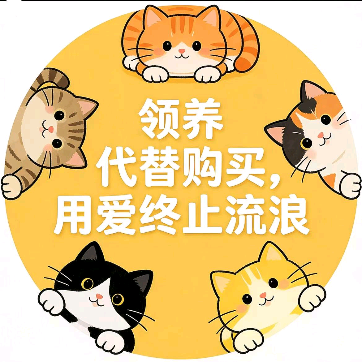 包头猫狗免费领养1️⃣ 群聊头像