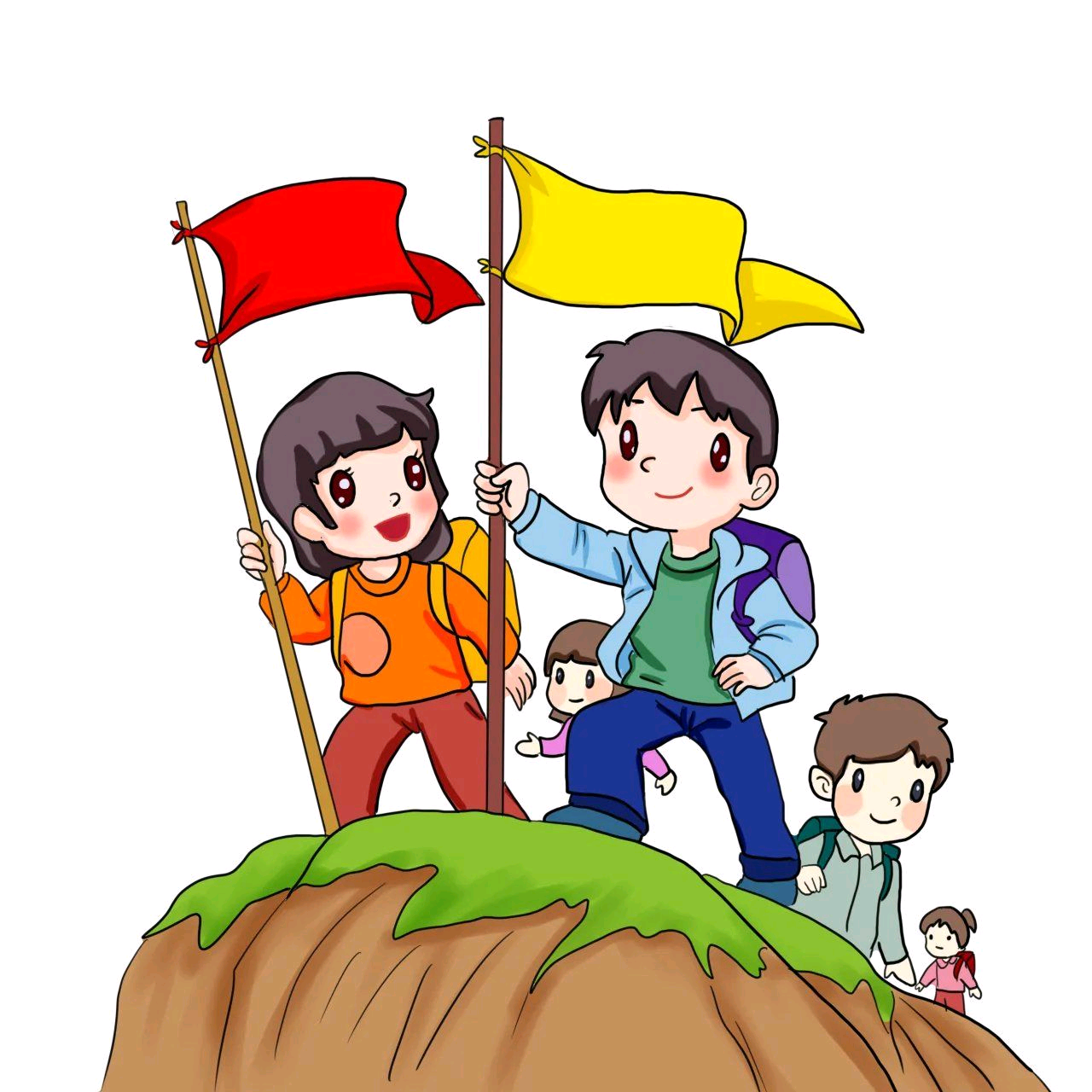户外爬山 群聊头像