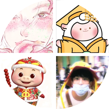 拼豆图纸 群聊头像
